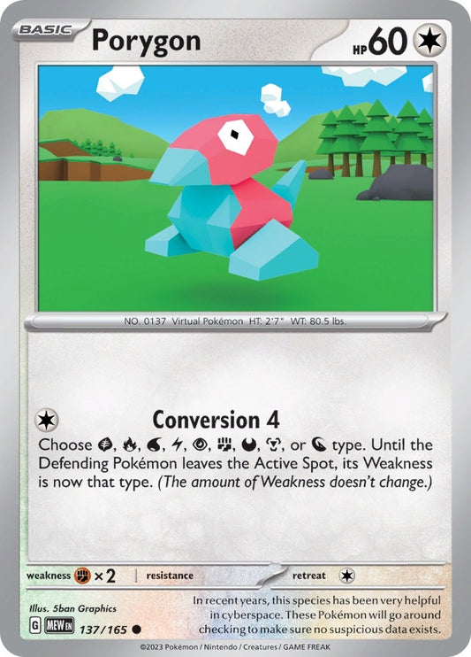 Porygon (137/165) (MEW)