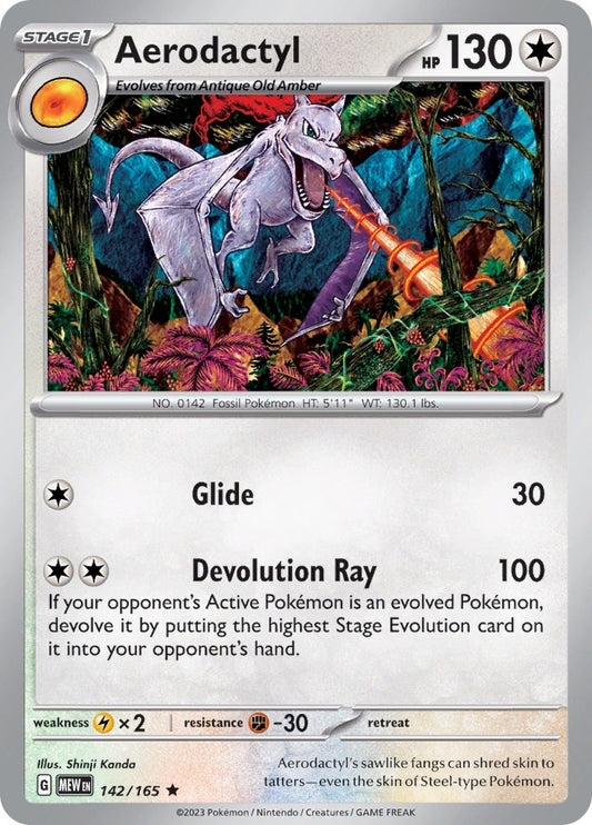 Aerodactyl (142/165) (MEW)