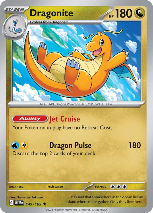 Dragonite (149/165) (MEW)