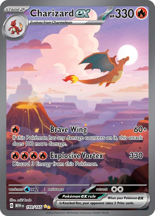 Charizard ex (199/165) (MEW)