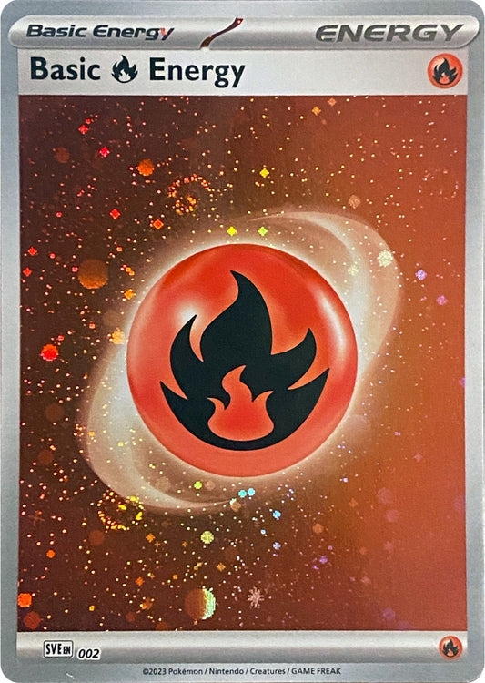 Basic Fire Energy (Cosmos Holo) (002) (SVE)