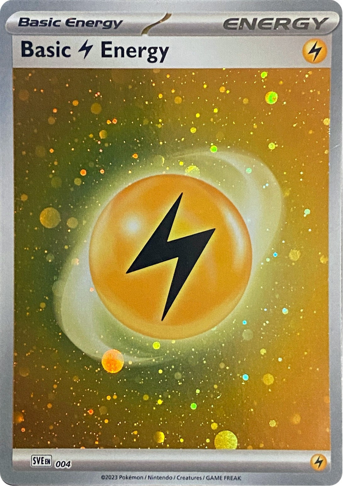 Basic Lightning Energy (Cosmos Holo) (004) (SVE)