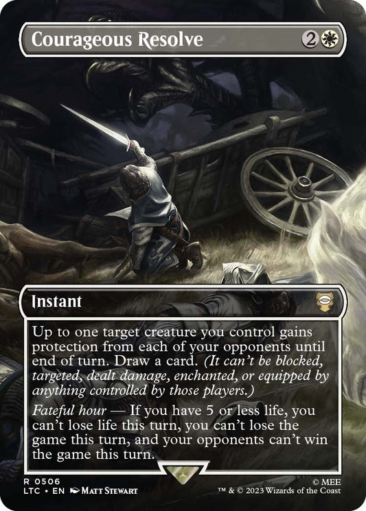 Courageous Resolve (Borderless) (506) (LTC)