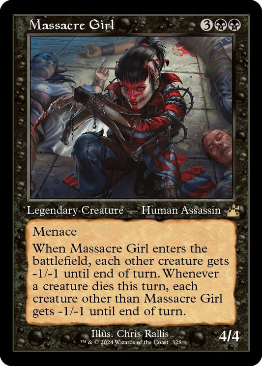 Massacre Girl (Retro Frame) (328) (RVR)