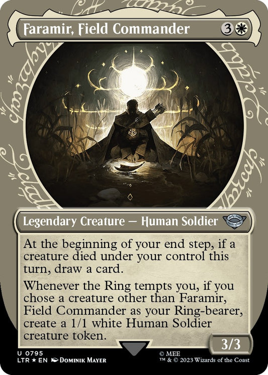 Faramir, Field Commander (Showcase) (Surge Foil) (795) (LTR)
