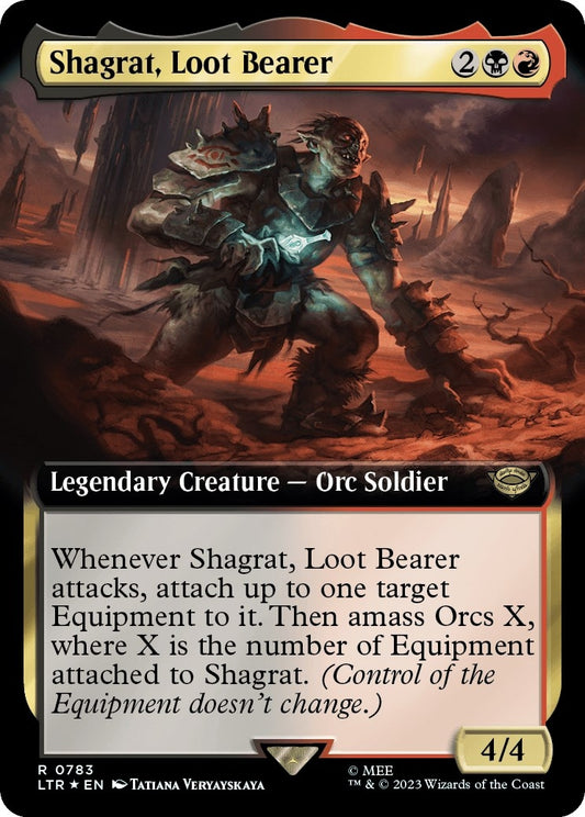 Shagrat, Loot Bearer (Extended Art) (Surge Foil) (783) (LTR)