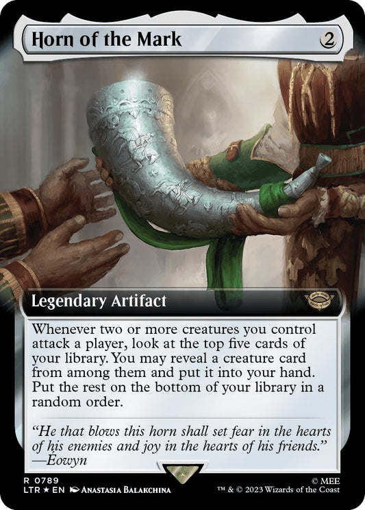 Horn of the Mark (Extended Art) (Surge Foil) (789) (LTR)