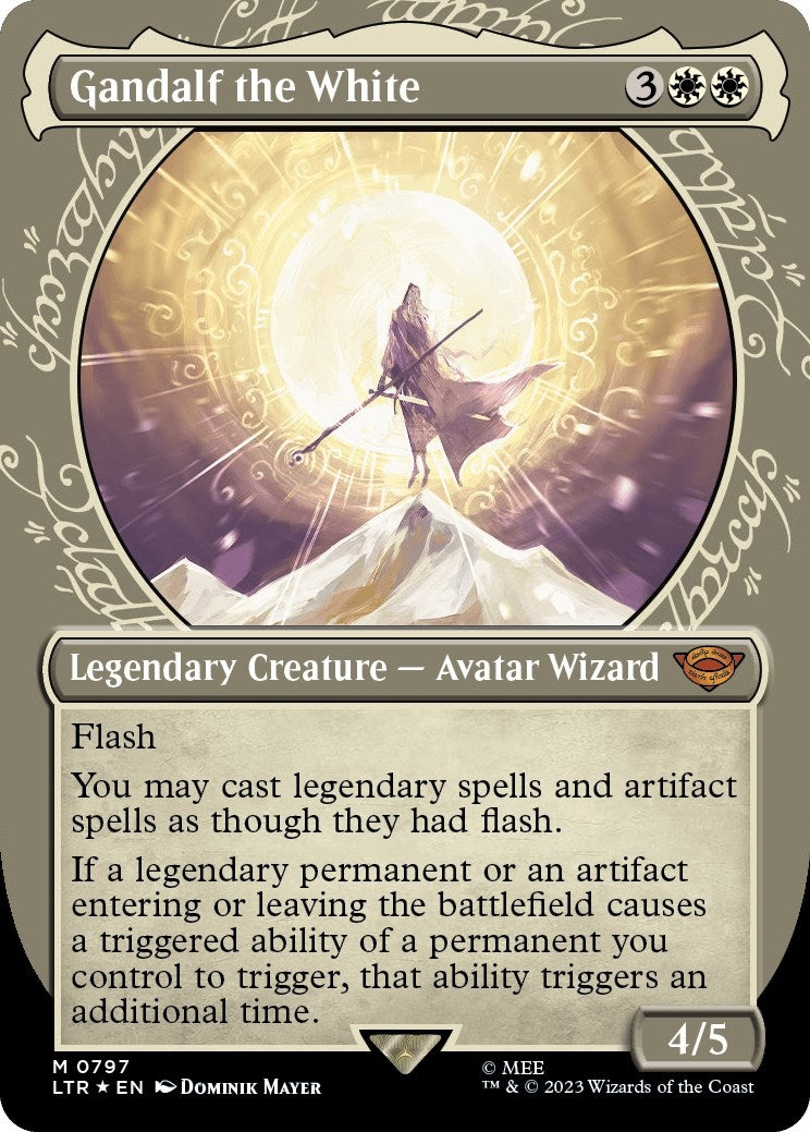 Gandalf the White (Showcase) (Surge Foil) (797) (LTR)