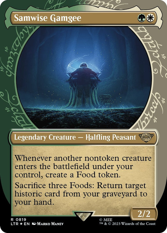 Samwise Gamgee (Showcase) (Surge Foil) (819) (LTR)
