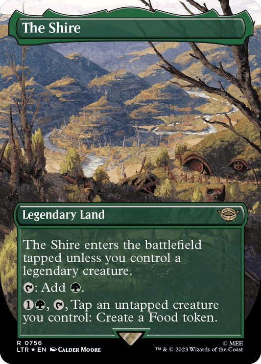 The Shire (Borderless) (Surge Foil) (756) (LTR)