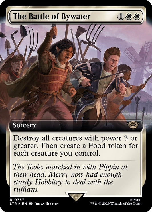 The Battle of Bywater (Extended Art) (Surge Foil) (757) (LTR)