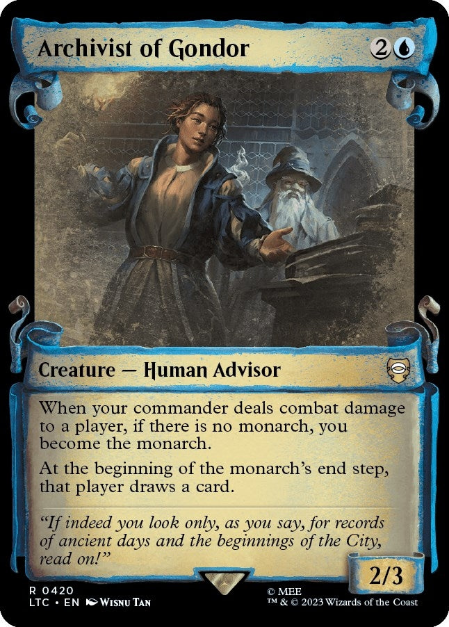 Archivist of Gondor (Showcase Scrolls) (420) (LTC)