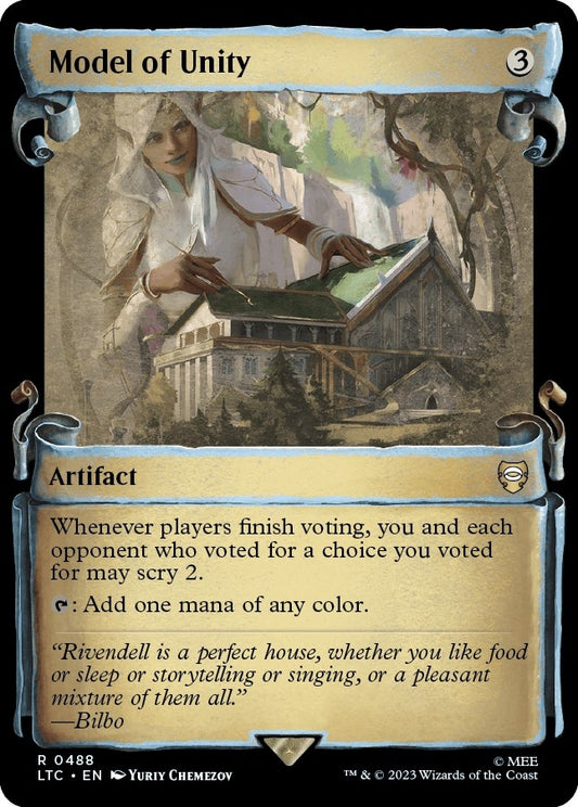 Model of Unity (Showcase Scrolls) (488) (LTC)