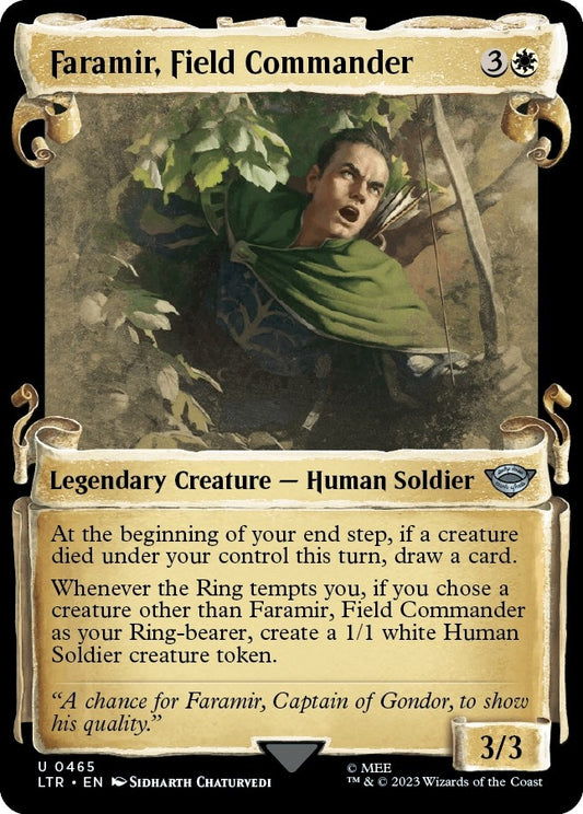 Faramir, Field Commander (Showcase Scrolls) (465) (LTR)