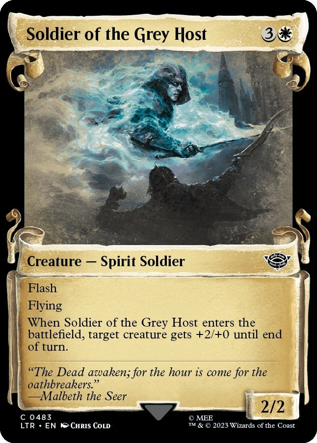 Soldier of the Grey Host (Showcase Scrolls) (483) (LTR)