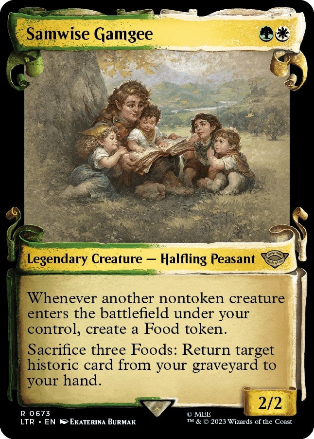 Samwise Gamgee (Showcase Scrolls) (673) (LTR)
