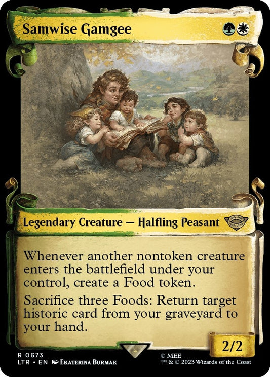 Samwise Gamgee (Showcase Scrolls) (673) (LTR)