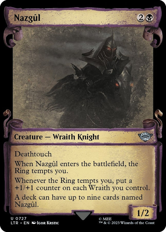 Nazgul (0727) (Showcase Scrolls) (727) (LTR)