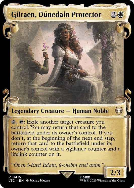 Gilraen, Dunedain Protector (Showcase Scrolls) (415) (LTC)