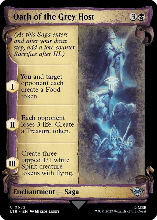Oath of the Grey Host (Showcase Scrolls) (552) (LTR)