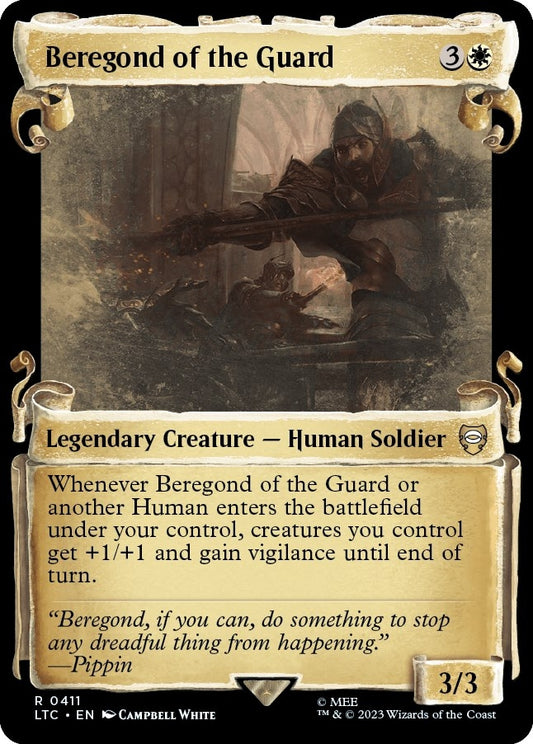 Beregond of the Guard (Showcase Scrolls) (411) (LTC)