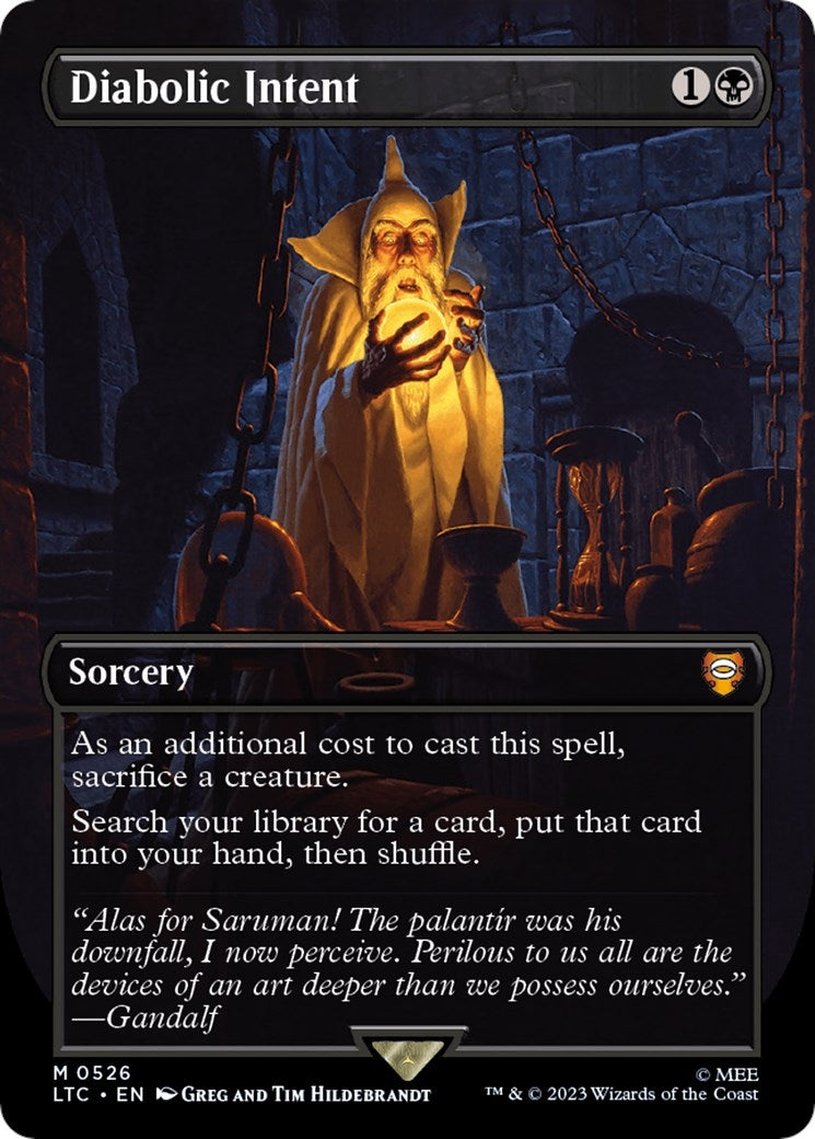 Diabolic Intent (Borderless) (526) (LTC)