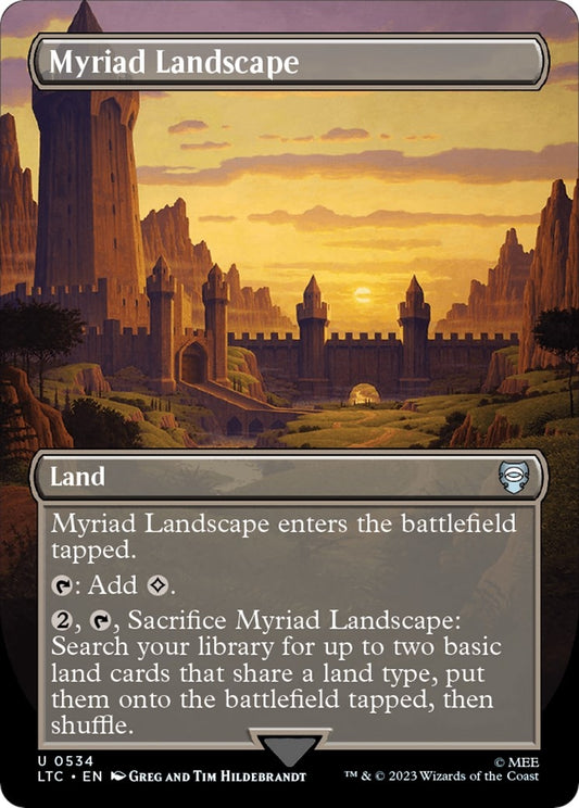 Myriad Landscape (Borderless) (534) (LTC)