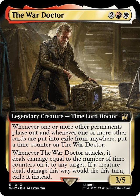 The War Doctor (Extended Art) (Surge Foil) (1043) (WHO)