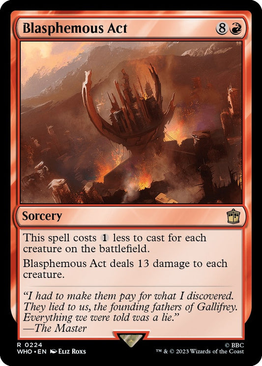 Blasphemous Act (224) (WHO)