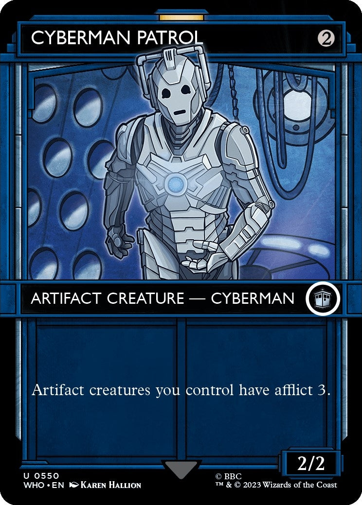 Cyberman Patrol (Showcase) (550) (WHO)