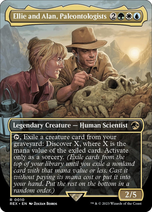 Ellie and Alan, Paleontologists (Borderless) (10) (REX)
