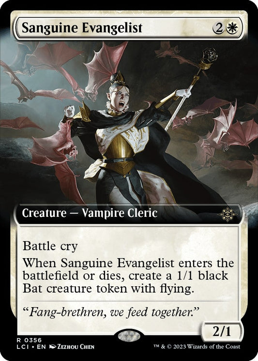 Sanguine Evangelist (Extended Art) (356) (LCI)