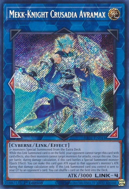 Mekk-Knight Crusadia Avramax (Secret Rare) (RA01-EN044) (RA01)