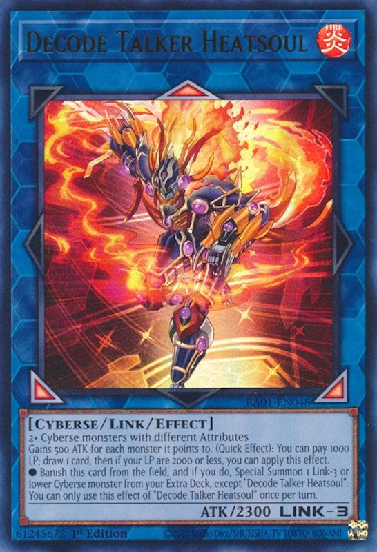Decode Talker Heatsoul (UR) (RA01-EN048) (RA01)