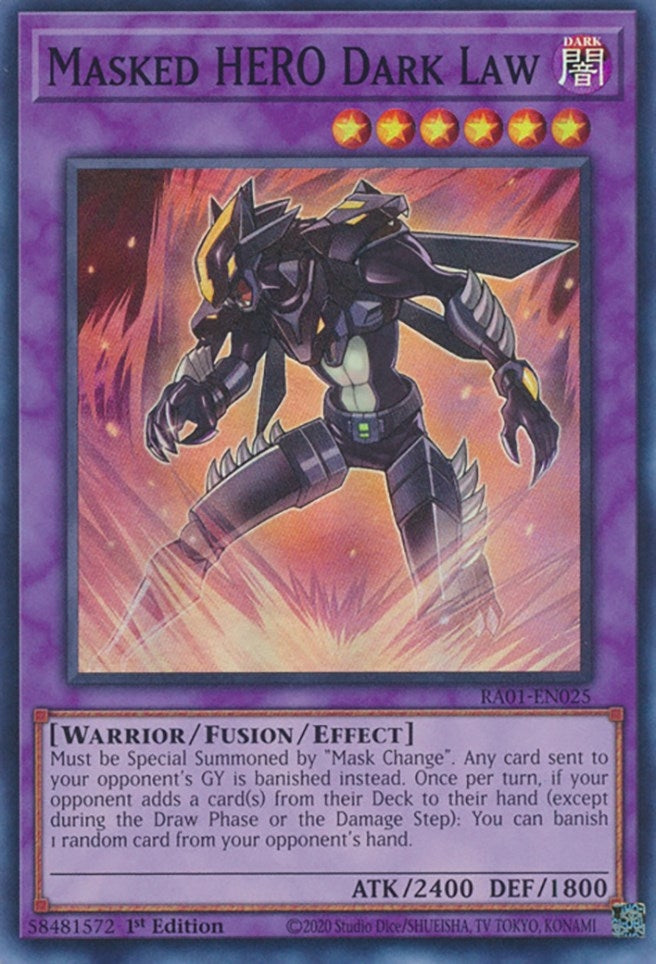Masked HERO Dark Law (RA01-EN025) (RA01)