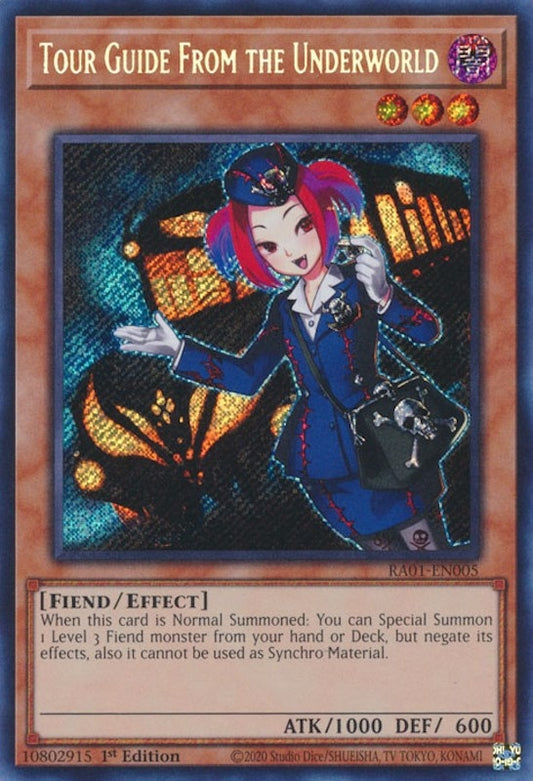 Tour Guide From the Underworld (Secret Rare) (RA01-EN005) (RA01)