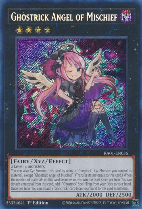 Ghostrick Angel of Mischief (Secret Rare) (RA01-EN036) (RA01)