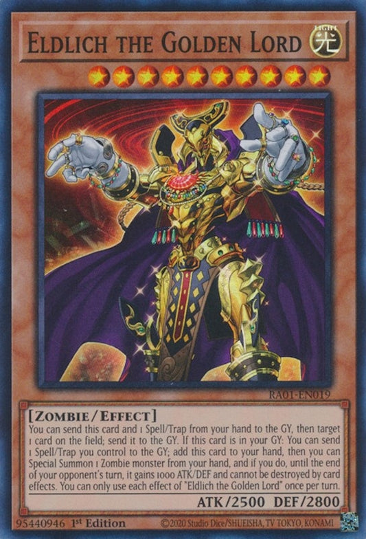 Eldlich the Golden Lord (RA01-EN019) (RA01)