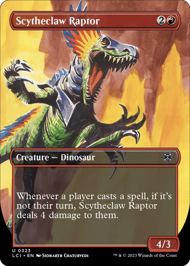 Scytheclaw Raptor (Borderless) (323) (LCI)