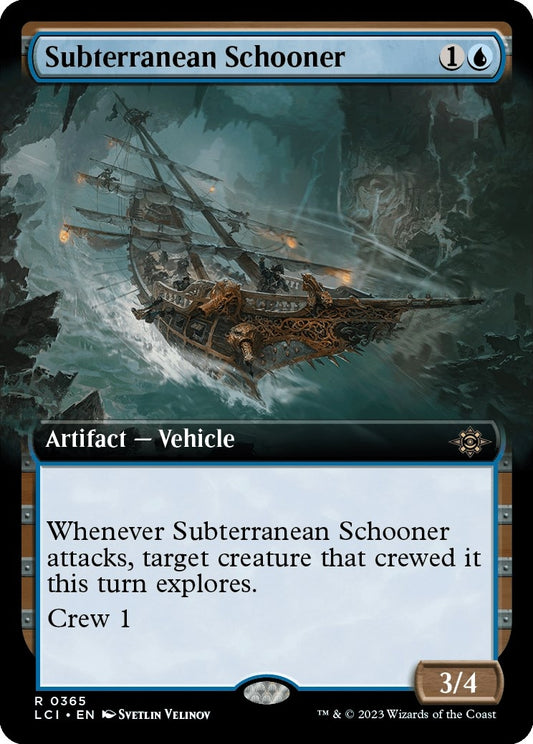 Subterranean Schooner (Extended Art) (365) (LCI)