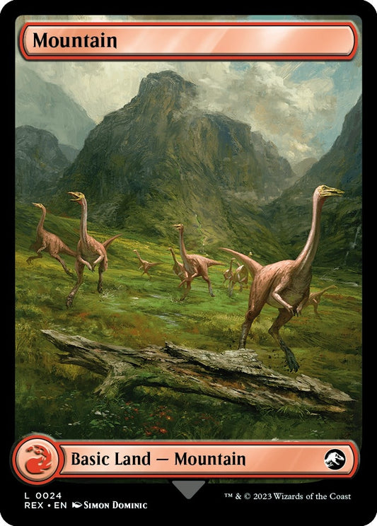 Mountain (24) (Universes Beyond: Jurassic World Collection) (REX)