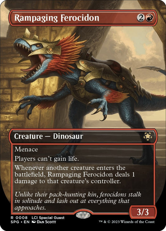 Rampaging Ferocidon (Borderless) (8) (SPG)