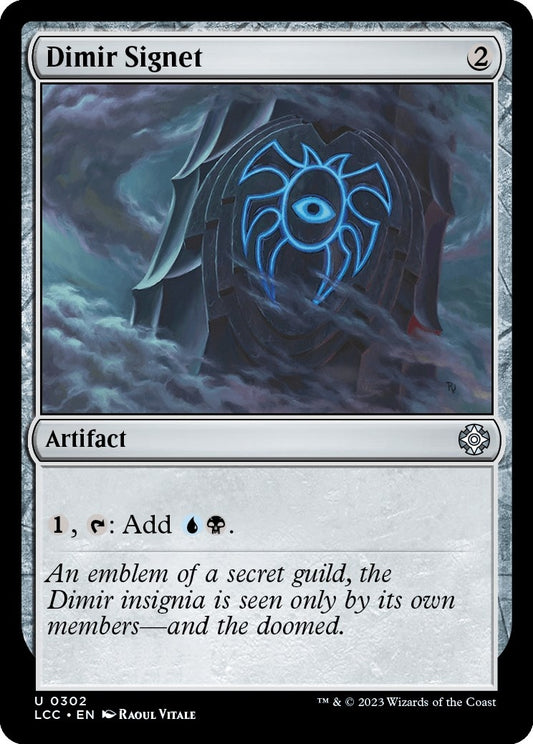 Dimir Signet (302) (LCC)