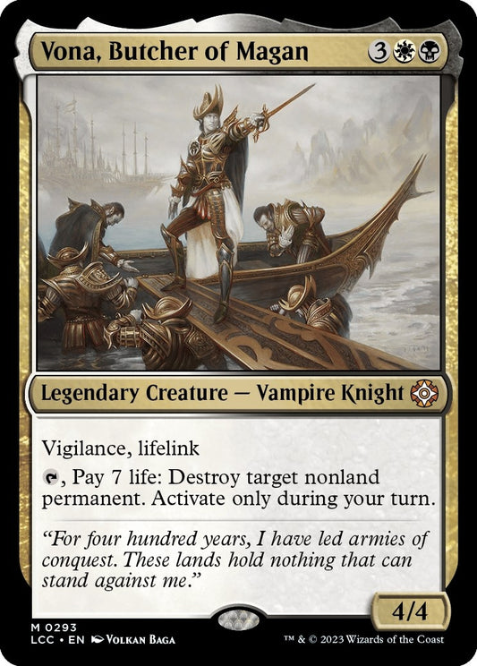 Vona, Butcher of Magan (293) (LCC)
