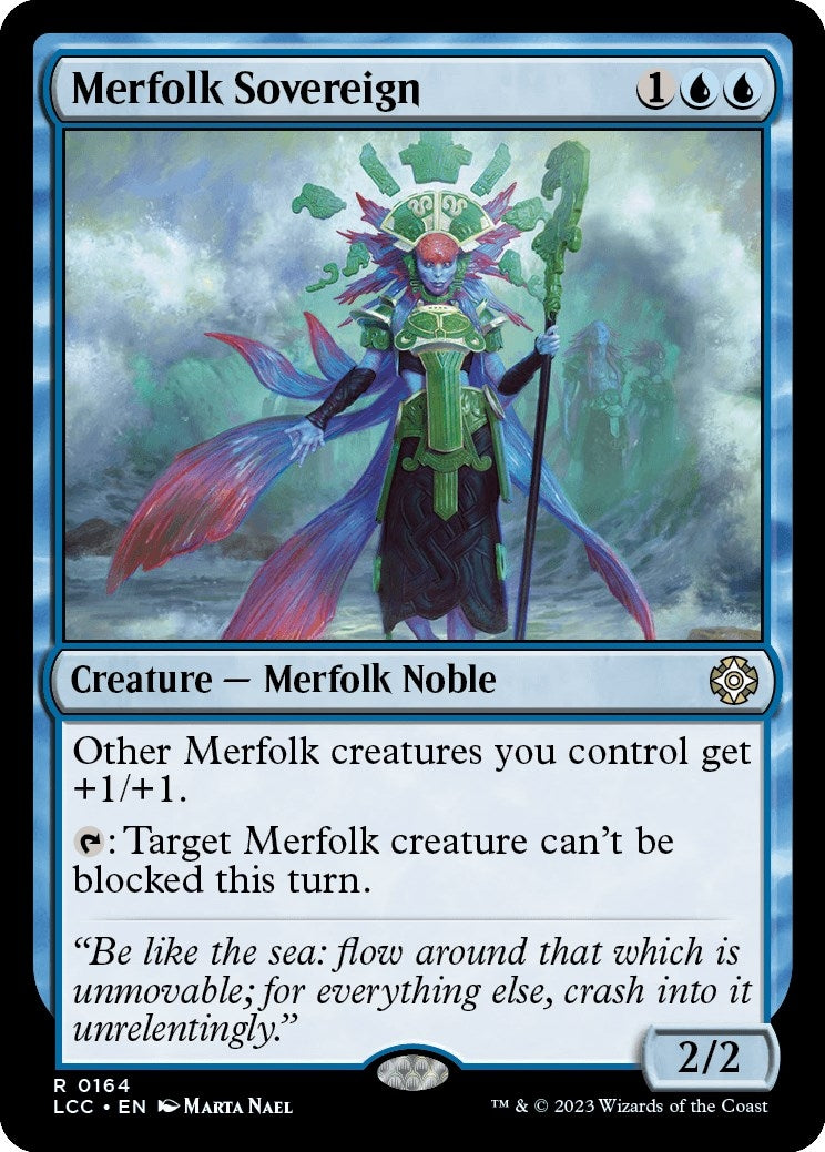 Merfolk Sovereign (164) (LCC)