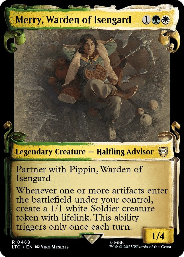 Merry, Warden of Isengard (Showcase Scrolls) (468) (LTC)