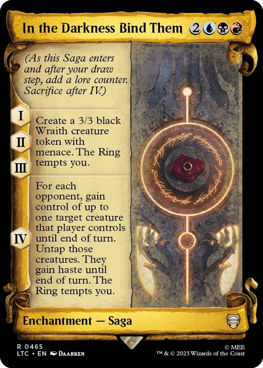 In the Darkness Bind Them (Showcase Scrolls) (465) (LTC)