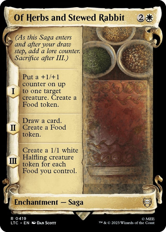 Of Herbs and Stewed Rabbit (Showcase Scrolls) (419) (LTC)