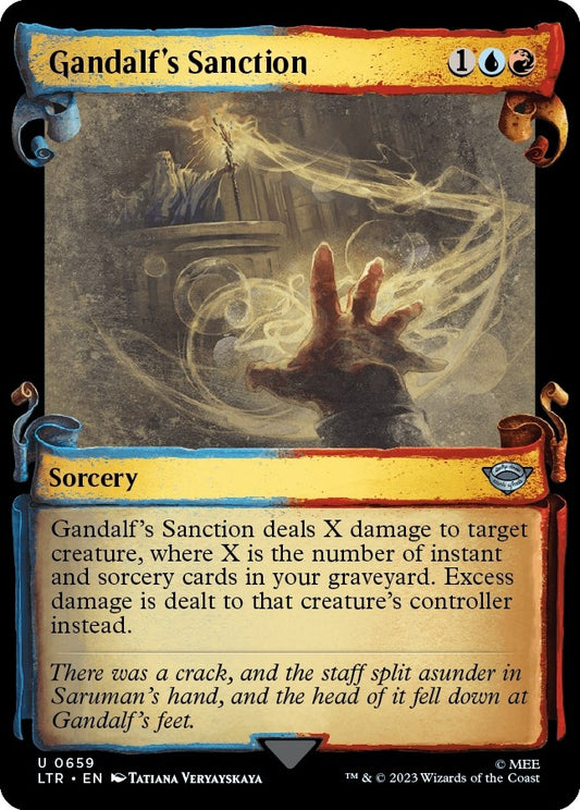 Gandalf's Sanction (Showcase Scrolls) (659) (LTR)