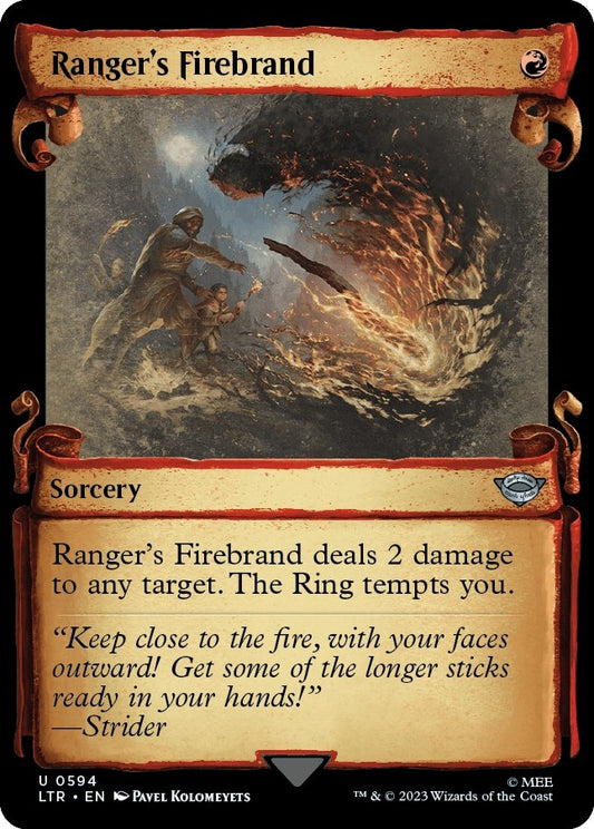Ranger's Firebrand (Showcase Scrolls) (594) (LTR)